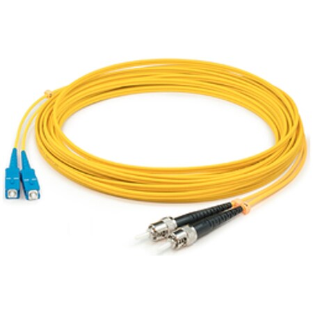 Add-On This Is A 3M Sc (Male) To St (Male) Yellow Duplex Riser-Rated Fiber ADD-ST-SC-3M9SMF